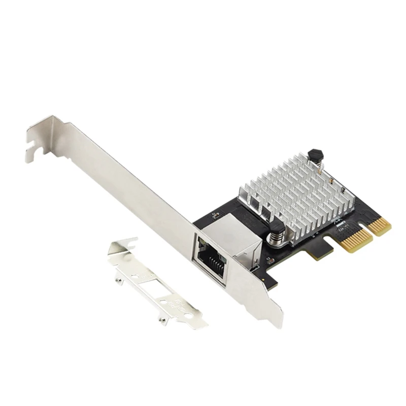 

PCI-E To Gigabit Wired Network Card RJ45 PCI-Express To 10/100/1000M/2.5G Network Card Controller
