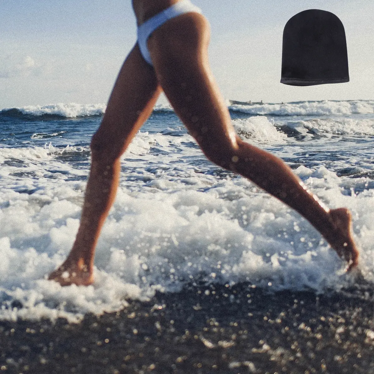 Фото 2 шт. Премиальные флокированные варежки-аппликаторы для автозагара, мини-размер, многоразовые, моющиеся, нескользящие, мягкие на ощупь перчатки для автозагара и солнцезащитного крема №2