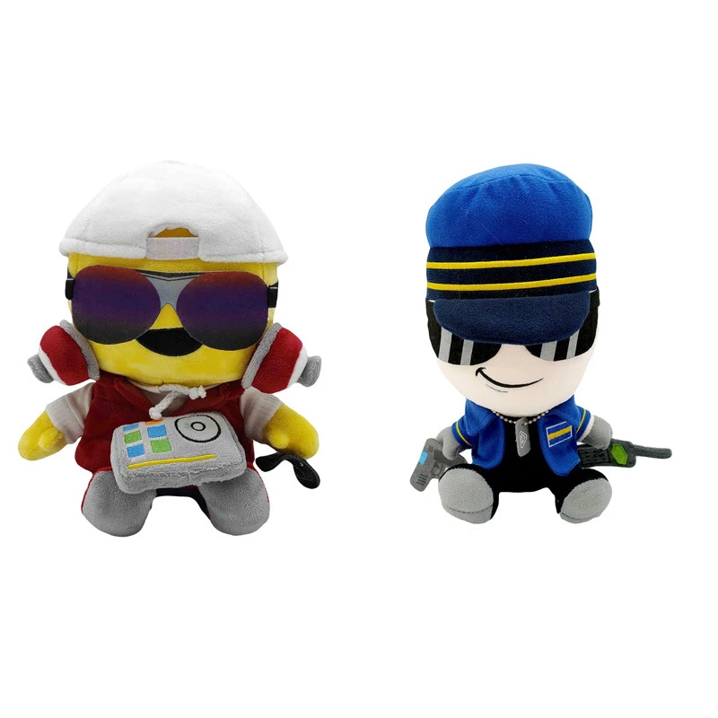 

Плюшевые аниме-игры в кабину для диджея, периферические праздничные подарки для мальчиков и девочек, подарки на день рождения, украшение для дома, 2 шт.