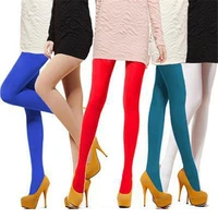 woman sexy tights candy color 120d pantyhose multicolour velvet tights oversized women seamless long stockings