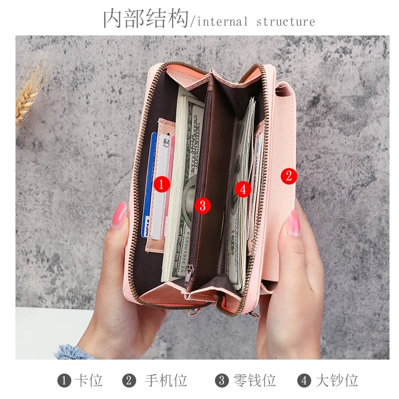 PU Luxury Handbags Womens Bags Ladies Hand Bags Large Capacity Wallet Shoulder Crossbody Bag