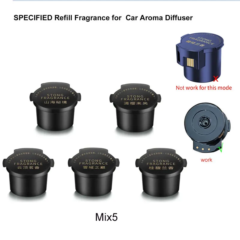 Запасной ароматизатор для автомобильного освежителя воздуха, диффузор, аксессуар, специальная добавка, жидкое эфирное масло, духи, указанные