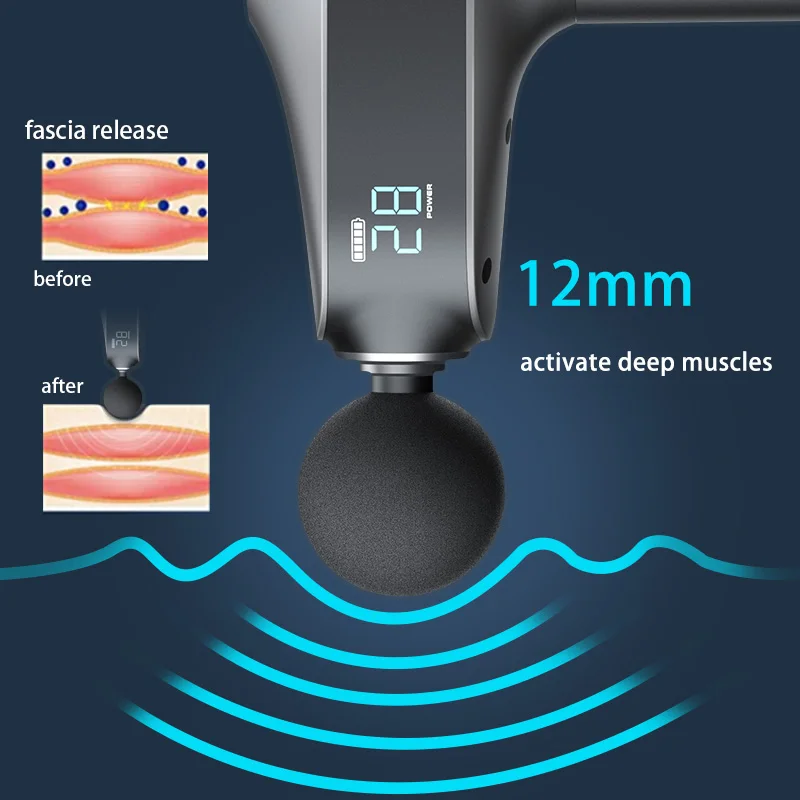 Профессиональный пистолет-массажер DUTRIEUX для фасции перкуссия глубоких тканей