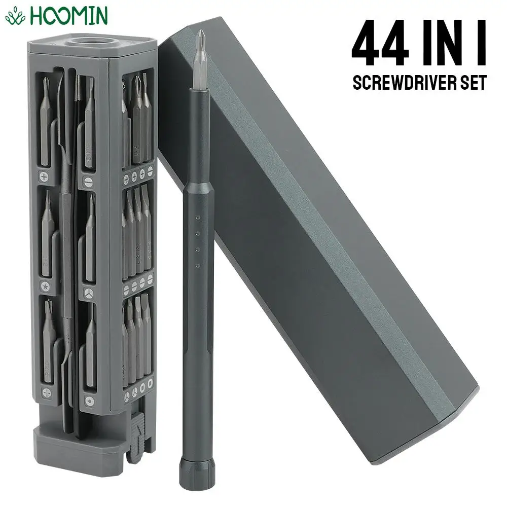 

44 In 1 Screw Driver Set Precision Magnetic Bits Mini Tool Case Torx Screwdriver Kit Dismountable For PC Phone Repair