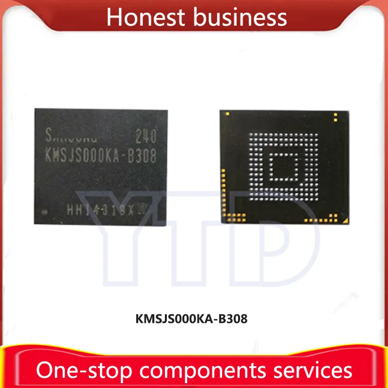 Флэш-накопитель, 100% рабочий, 100% качество, EMCP BGA 4G + 4 чипа, флэш-накопитель, компьютер KMSJS000KA