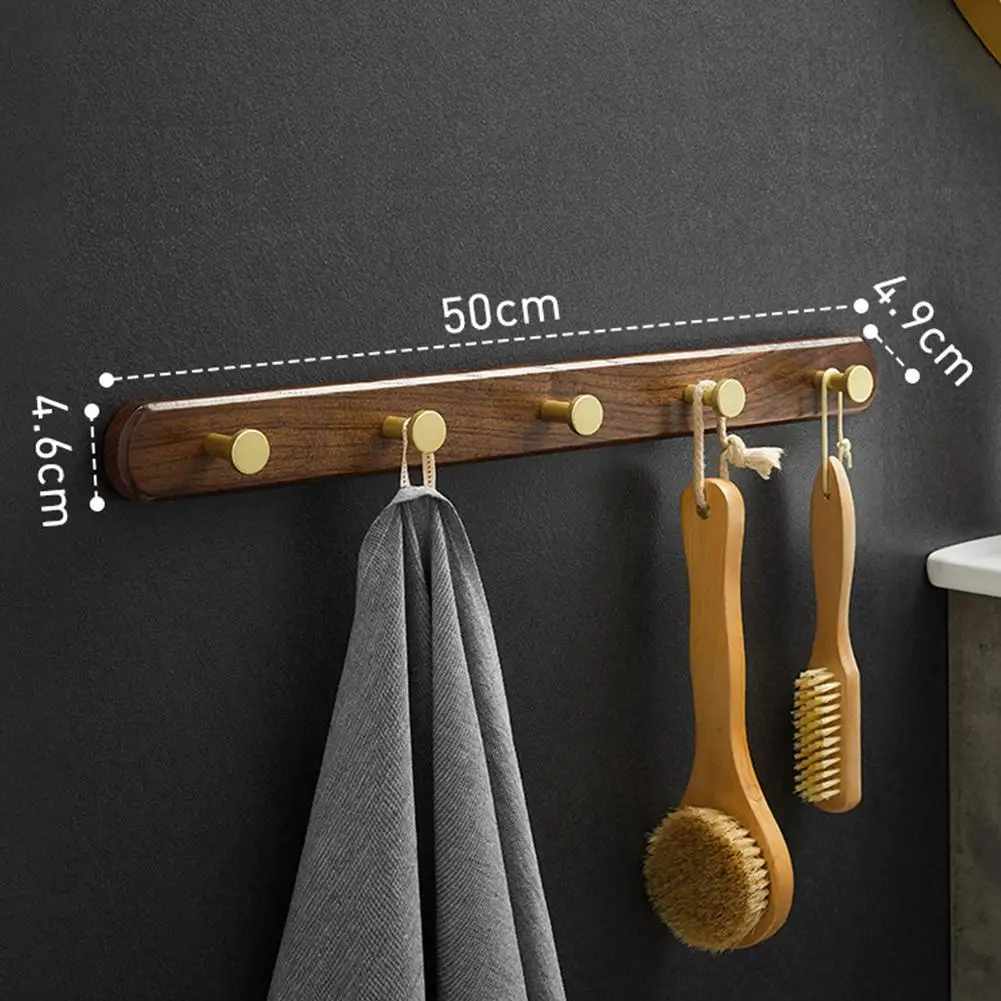 

Деревянные крючки для пальто, прочные мощные настенные вешалки, кухонные аксессуары для ванной комнаты, пальто, шляпы, полотенец, халаты