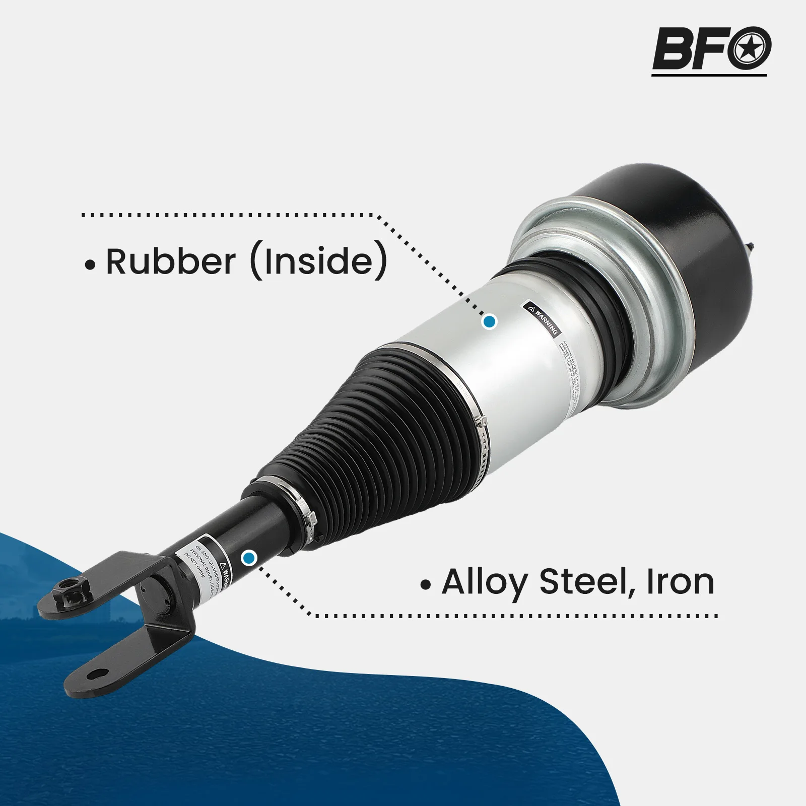 Амортизатор пневматической подвески для Jaguar XJ-Series C2C41349 C2C41339 C2C41352 C2C41354 C2C41347