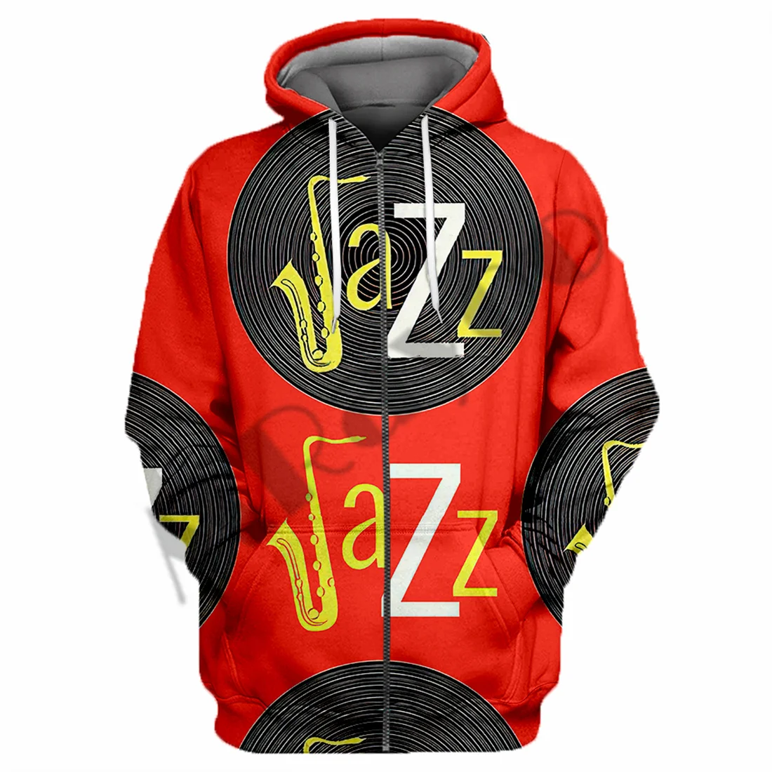 

Мужская куртка с капюшоном, черная Повседневная Уличная кофта унисекс с 3D-принтом, английского алфавита, саксофона