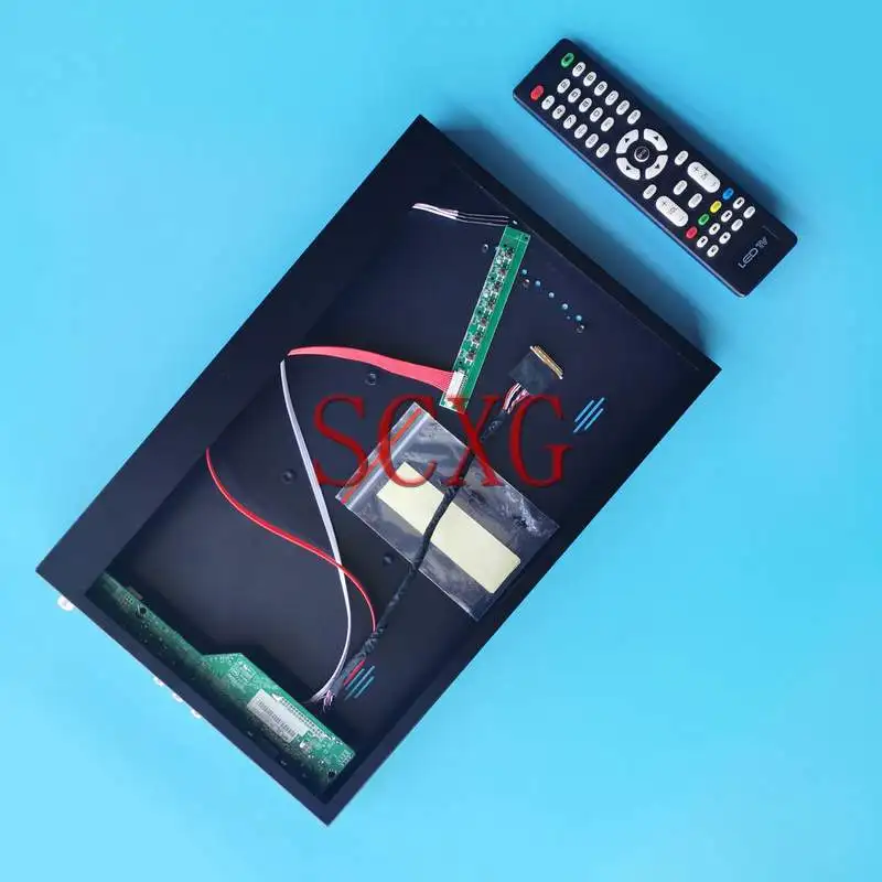 

Металлический чехол для B156XTN02.0/1/2/3/4 монитора + ТВ аналоговая плата драйвера VGA USB RF HDMI-Совместимость 15,6 "LVDS 40-Pin DIY Kit 1366*768