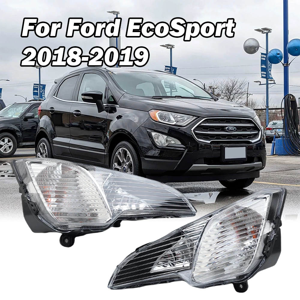 

Противотуманная фара для Ford Ecosport 2018 2019 2020, галогенная противотуманная фара, крышка фар, аксессуары для автомобиля, лампа