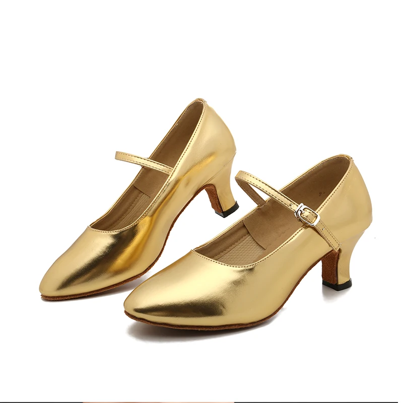 

Туфли для танцев сальса, аргентинское танго, Каблук 3,5/5,5 см, замшевая кожаная подошва, танцевальные ботинки, Бачата, туфли для латиноамерика...