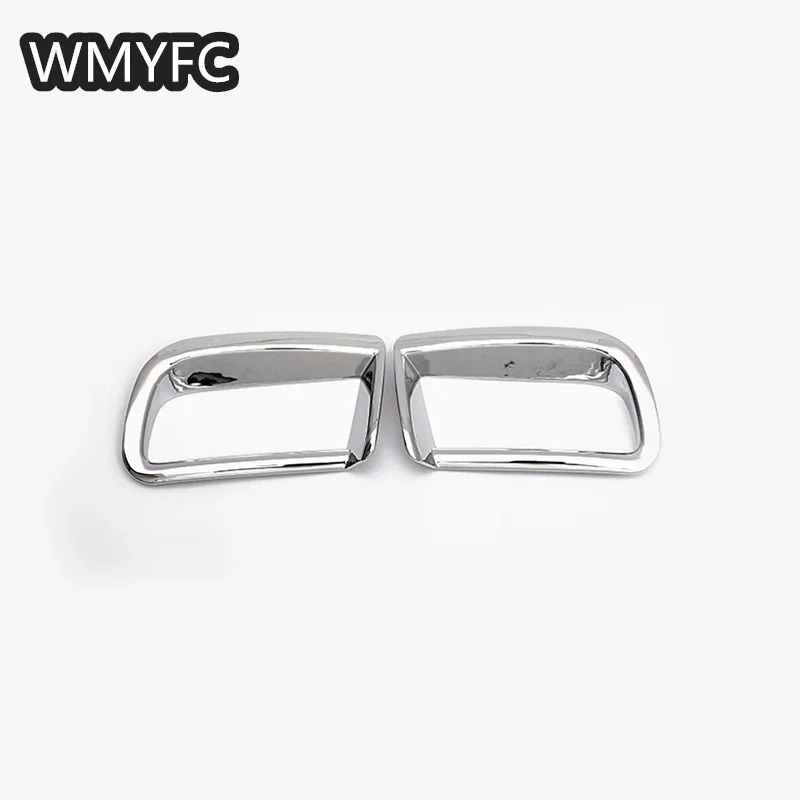 

ABS Chrome для Toyota Land Cruiser Prado FJ150 FJ 150-2014 лампа заднего противотуманного фонаря, обшивка, рамка, декоративный аксессуар, 2 шт.
