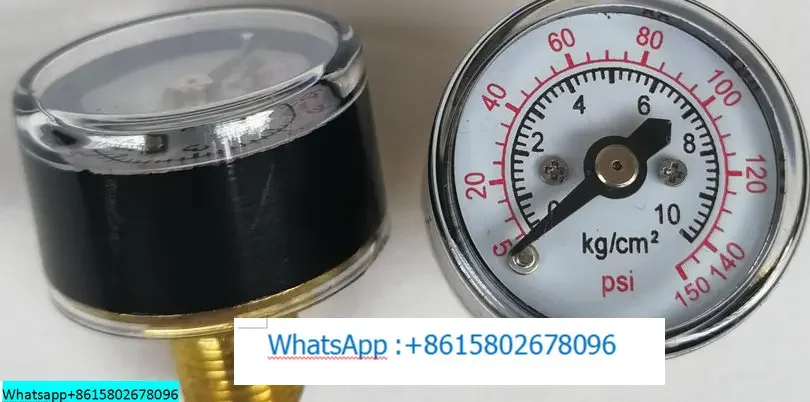 Миниатюрный осевой манометр 25 мм 4 кг 2 10 дисплей измеритель давления воздуха и
