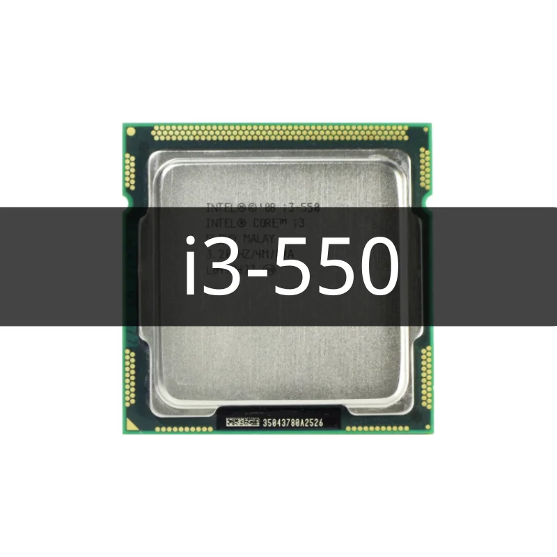 

Core i3-550 i3 550 3,2 GHz двухъядерный процессор 4M 73W LGA 1156