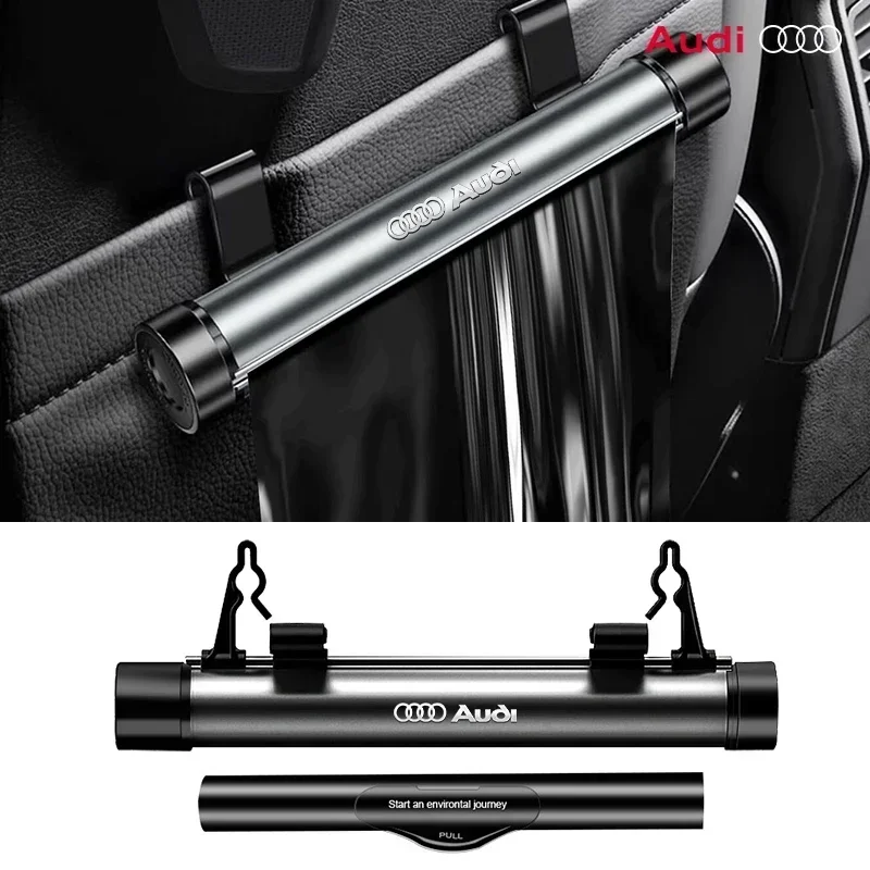 Новый портативный автомобильный роликовый мешок для мусора на спинку сиденья