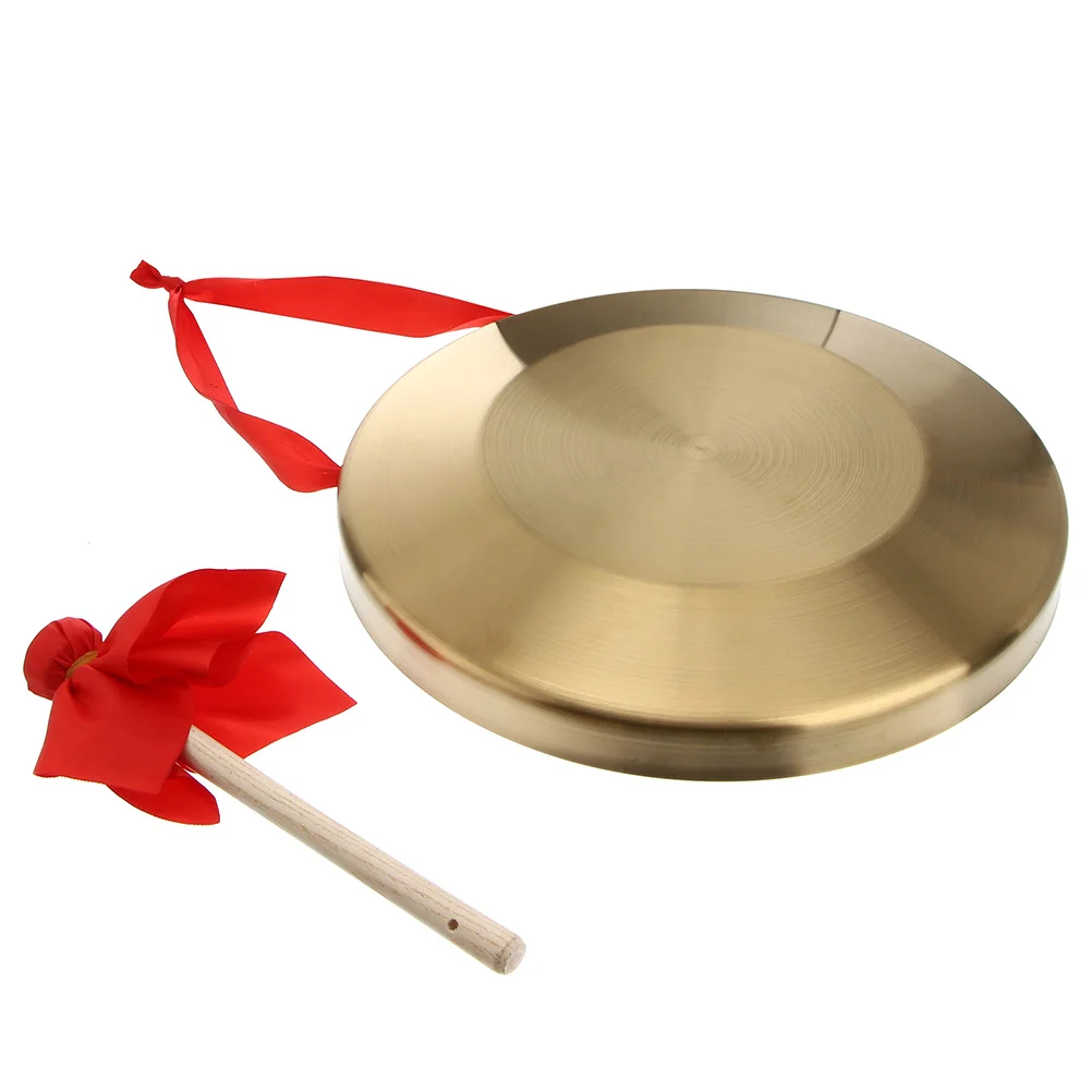 Китайская традиционная ударная тарелка и гонг уличный игровой набор музыкальный
