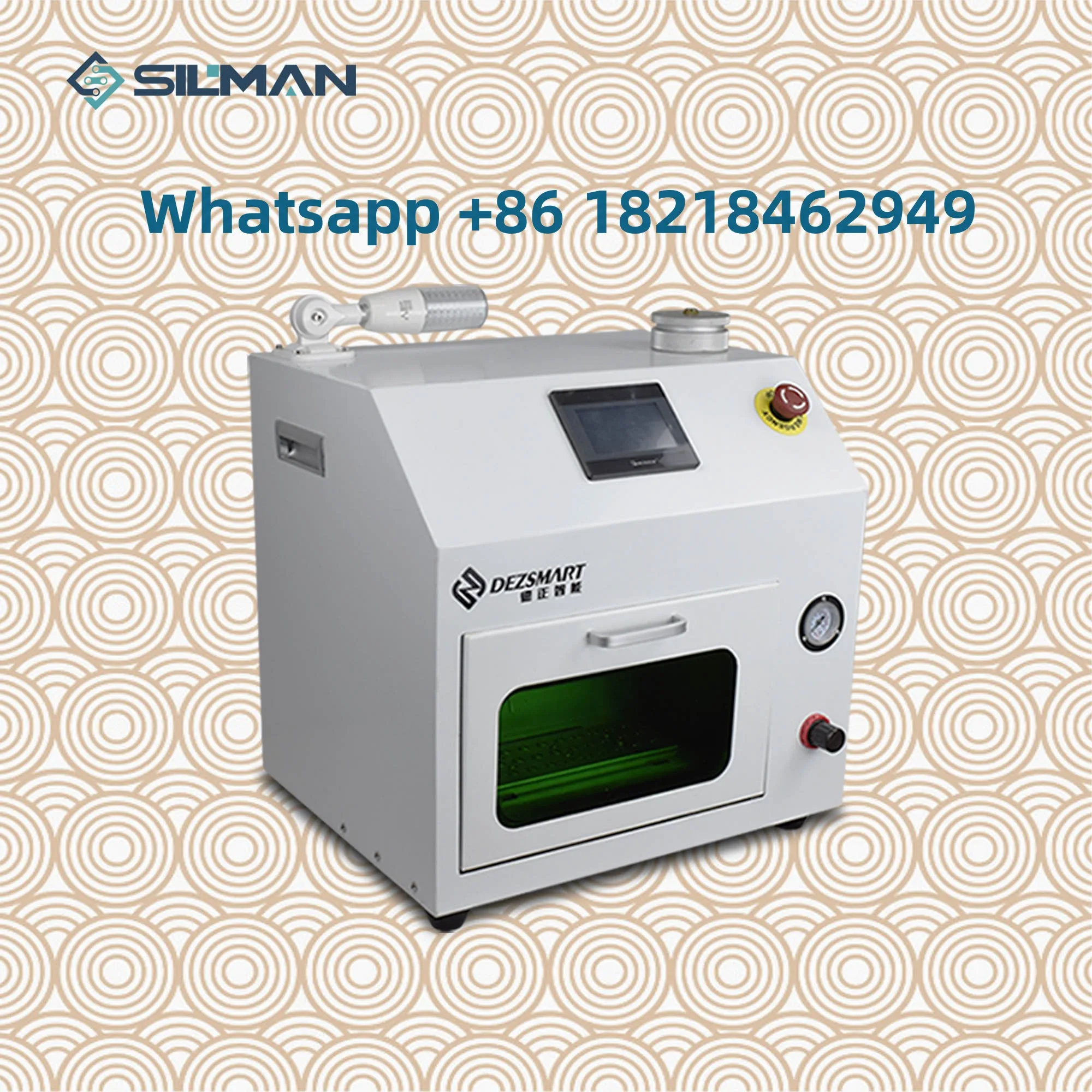 Полностью автоматическая машина для очистки форсунок Silman DEZ-C700 очищает форсунки