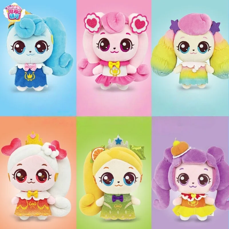 Фото Новая серия плюшевых игрушек Teenieping Magic Party: Heartsping, Goodping, Luckyping – мягкие набивные куклы, мультяшные аниме-фигурки №2
