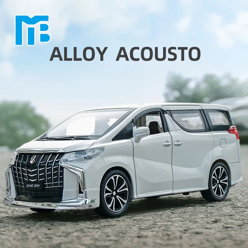 

Alloy Models Model Car Toy Toyota Elfa Car Toys for Boys Diecasts & Toy Vehicles Metal Machinery Children Boy Miniature Mini