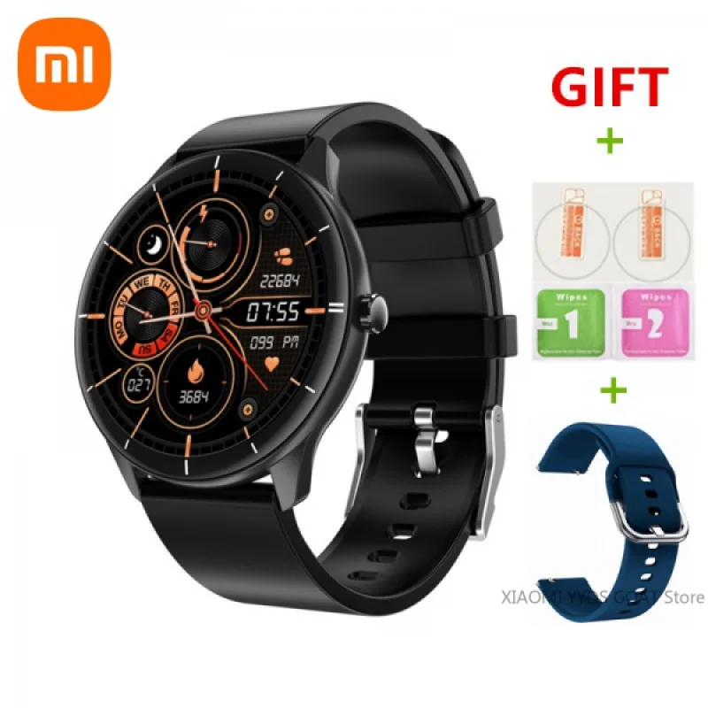 

Смарт-часы с измерением пульса и давления, для Android и iOS