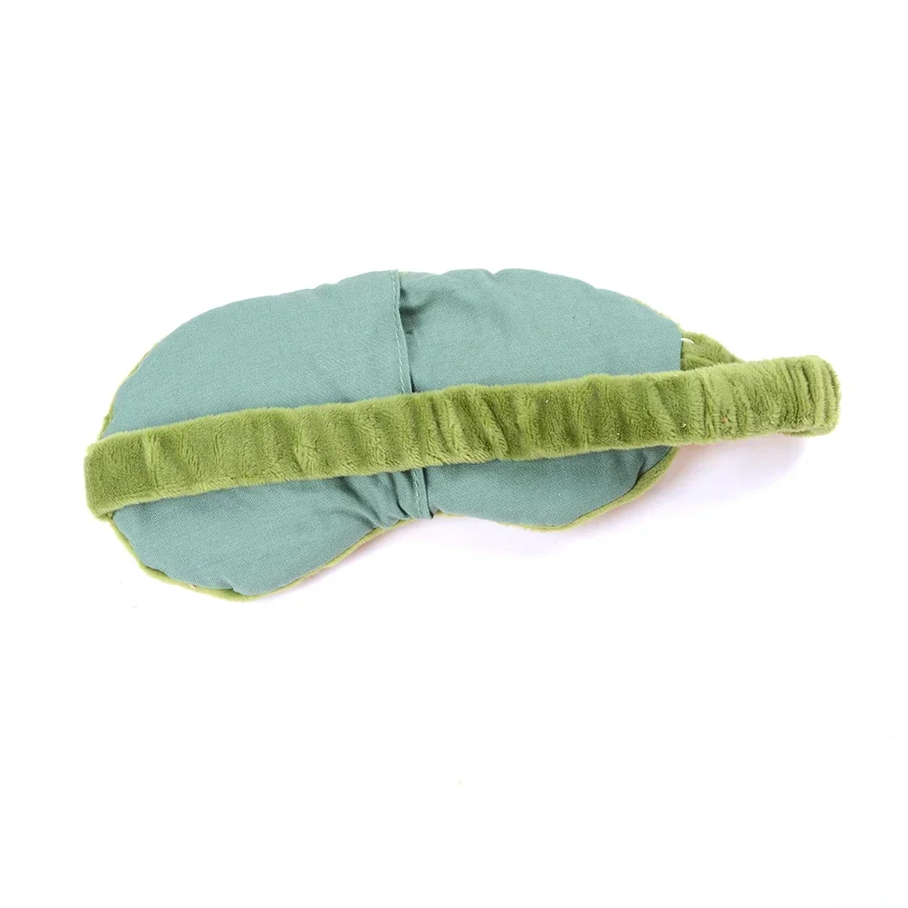 3D Sad Frog Sleep Eye Mask Мягкая комфортная маска для глаз Travel Block Patch Shade Rest Kid Adult