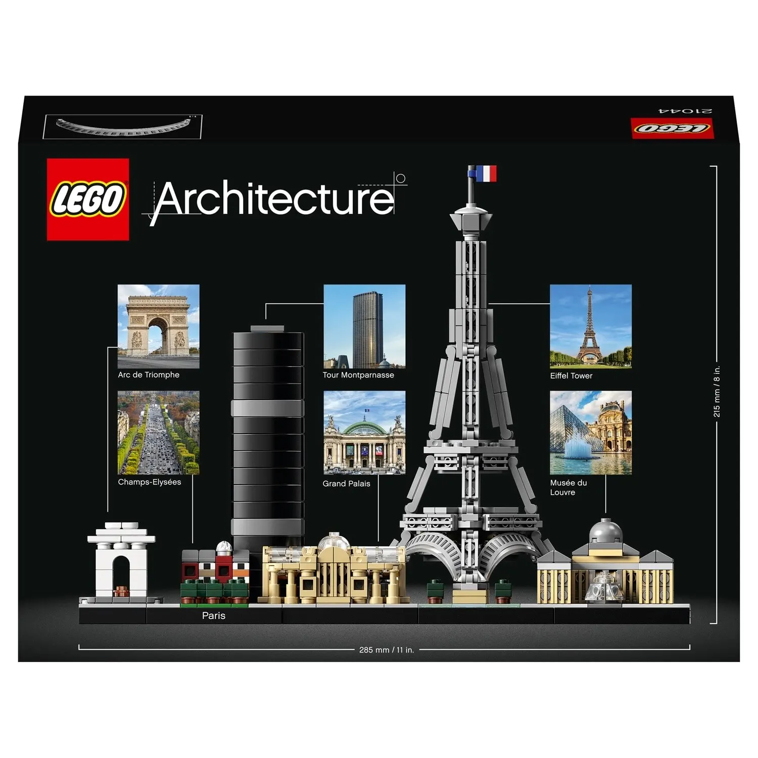 Конструктор LEGO Architecture 21044 Париж