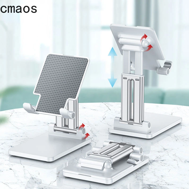 

Настольная подставка CMAOS для iPhone, iPad, Регулируемая Складная Настольная подставка для сотового телефона, универсальный держатель для планше...