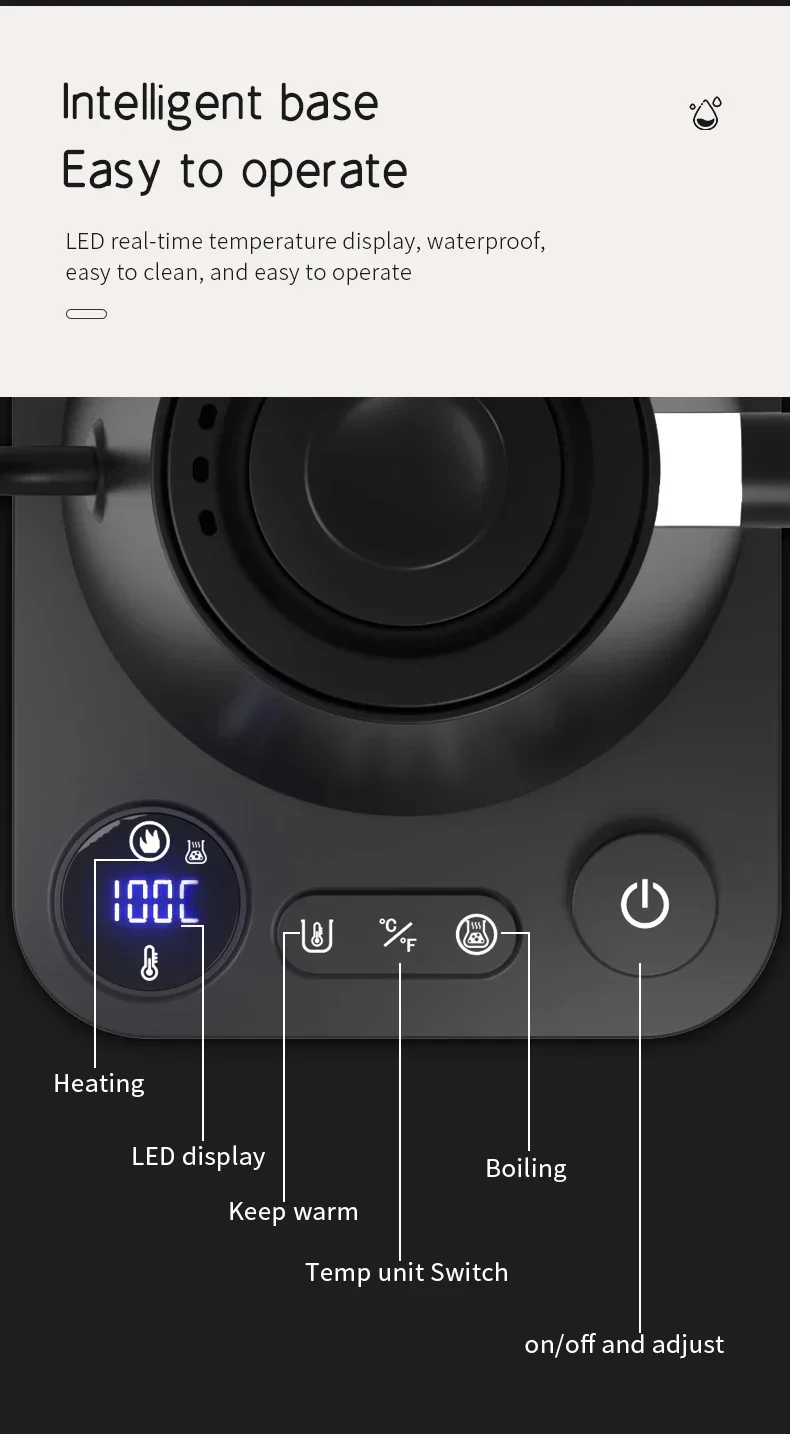 Cygne en acier inoxydable chaton portable Cafe de voyage