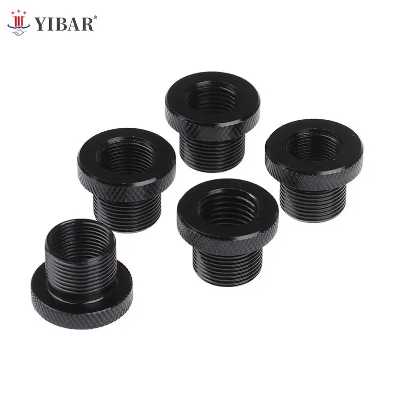 Новинка 1 шт. переходник для резьбы 5/8 дюйма X 24 до 1/2-28 до M14x1 до M14x1.5 для цилиндрического адаптера алюминия для. 223 .308 AK47 AK74 SKS для всех NAPA Новинка 1 шт. переходник для резьбы 5/8 дюйма X 24 до 1/2-28 до M14x1 до M14x1.5 для цилиндрического адаптера алюминия для. 223 .308 AK47 AK74 SKS для всех NAPA