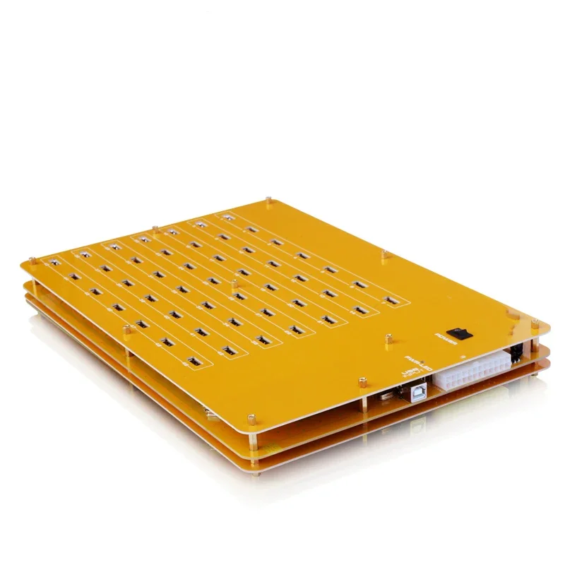 49-портовый промышленный концентратор USB 2.0 49 многопортовый компьютер