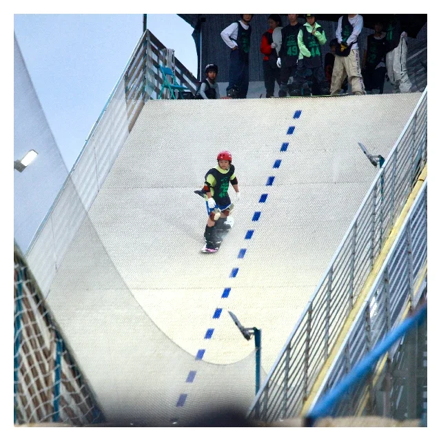 Летняя искусственная снежная спортивная поверхность СНЕЖНАЯ МОKEY Сухой лыжный