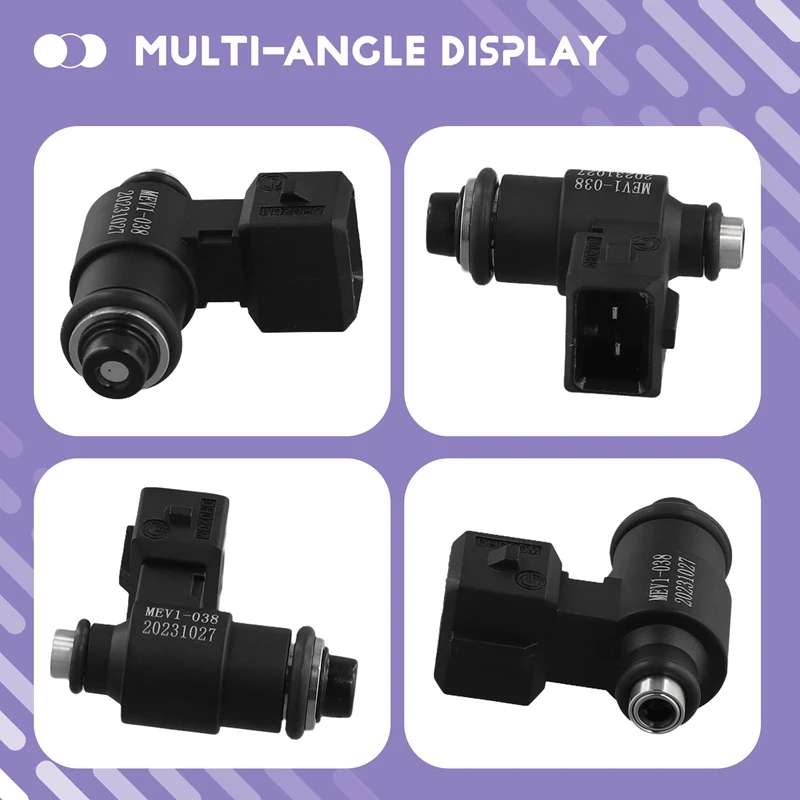 MEV1-038 MEV1-038-A Форсунка топливной форсунки мотоцикла с одним отверстием для 70CC-90CC