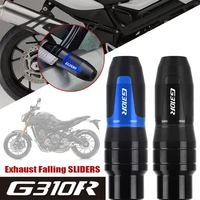 for bmw g310r g 310 r 2017 2018 2019 2020 2021 motorbike cnc accessories exhaust frame sliders crash pads falling protector