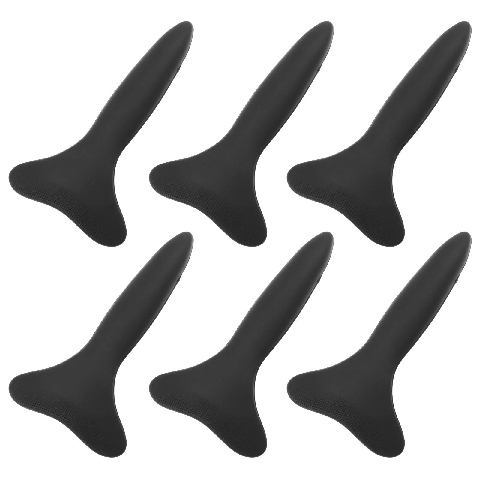 

6Pcs Brush Durable Non Scratch Grooming Portable Professional Safe Silicone Makeup Tool Comb Brow Brush