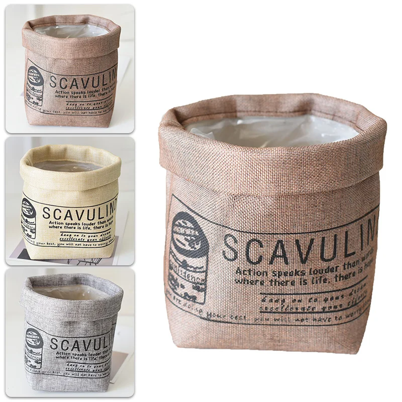 

Scandinavian Fabric Planter Storage Bag Storage Washable Home Planters Decorative Planters Breathable And Corrosion Resistant