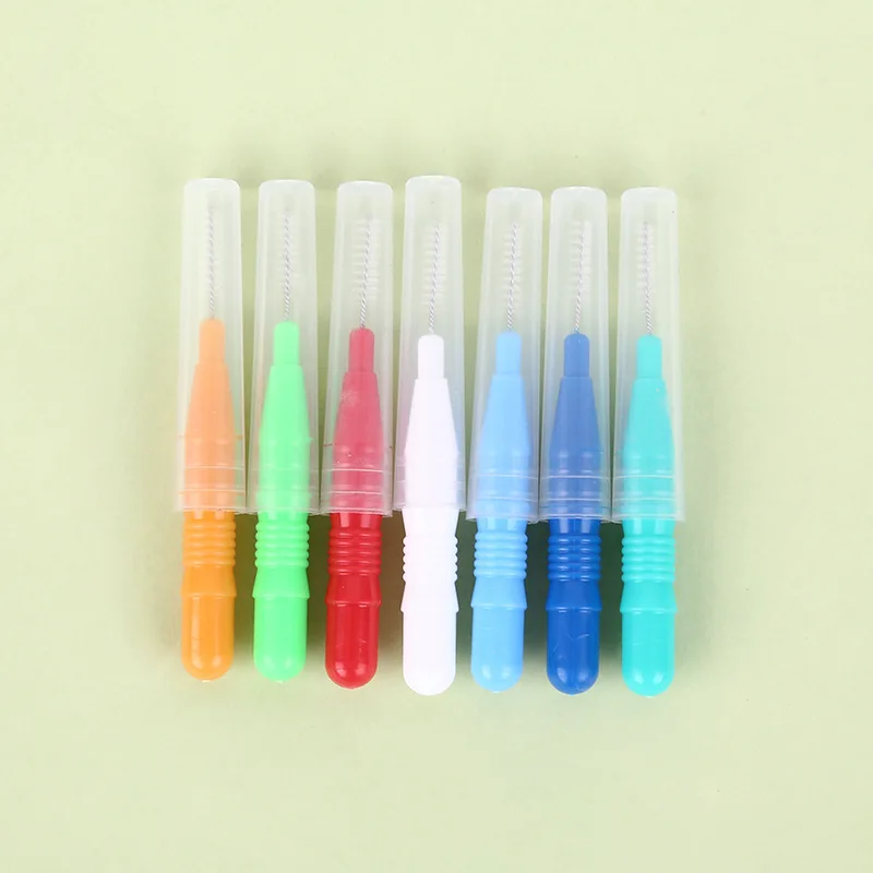 

10/50 шт гигиенические зубные мягкие зубные палочки зубная палочка для чистки зубов Зубная нить пластиковая межзубная щетка