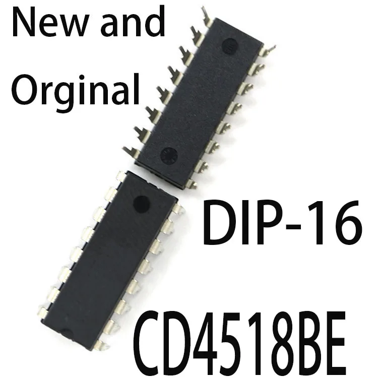 

Новые и оригинальные DIP-16 CD4518 DIP 4518BE 4518 DIP16 CD4518BE, 10 шт.