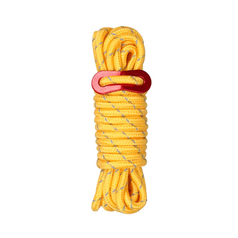 

Camping Rope Windproof Rope Windproof Umbrella Rope Mountaineering Camping Rope Nylon Reflective Windproof Cord