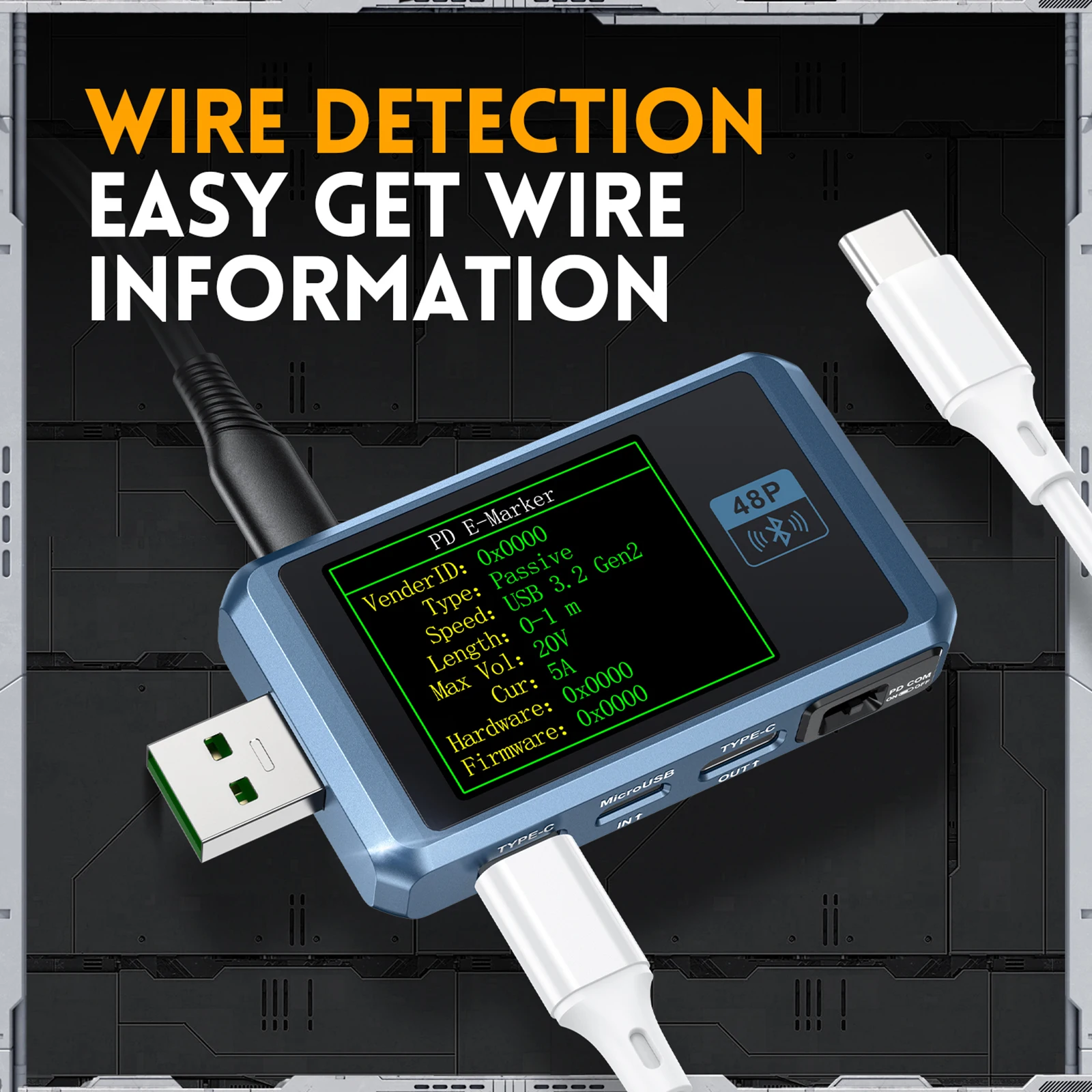 

USB-тестер аккумулятора, вольтметр, амперметр, USB-мультиметр, датчик емкости, измеритель пульсации