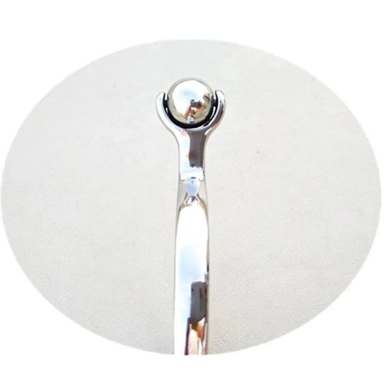 Stainless Steel Spurs With Roller Ball For Men And Women Rider Horse Smooth Neck Soft Gentle Spur