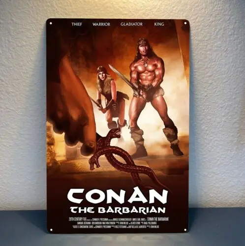 Металлический постер Conan The Barbarian