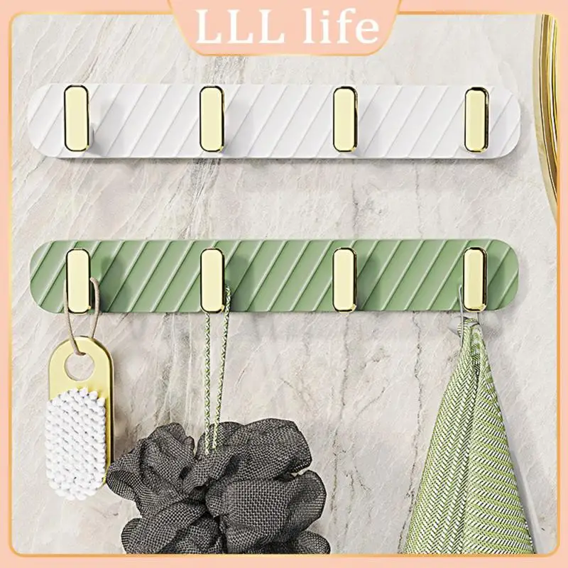 

Plastic Load-bearing Wall Clothes Hooks Hook Holder Strong Adhesive Adhesive Hook Storage Accessories Moisture-proof Waterproof