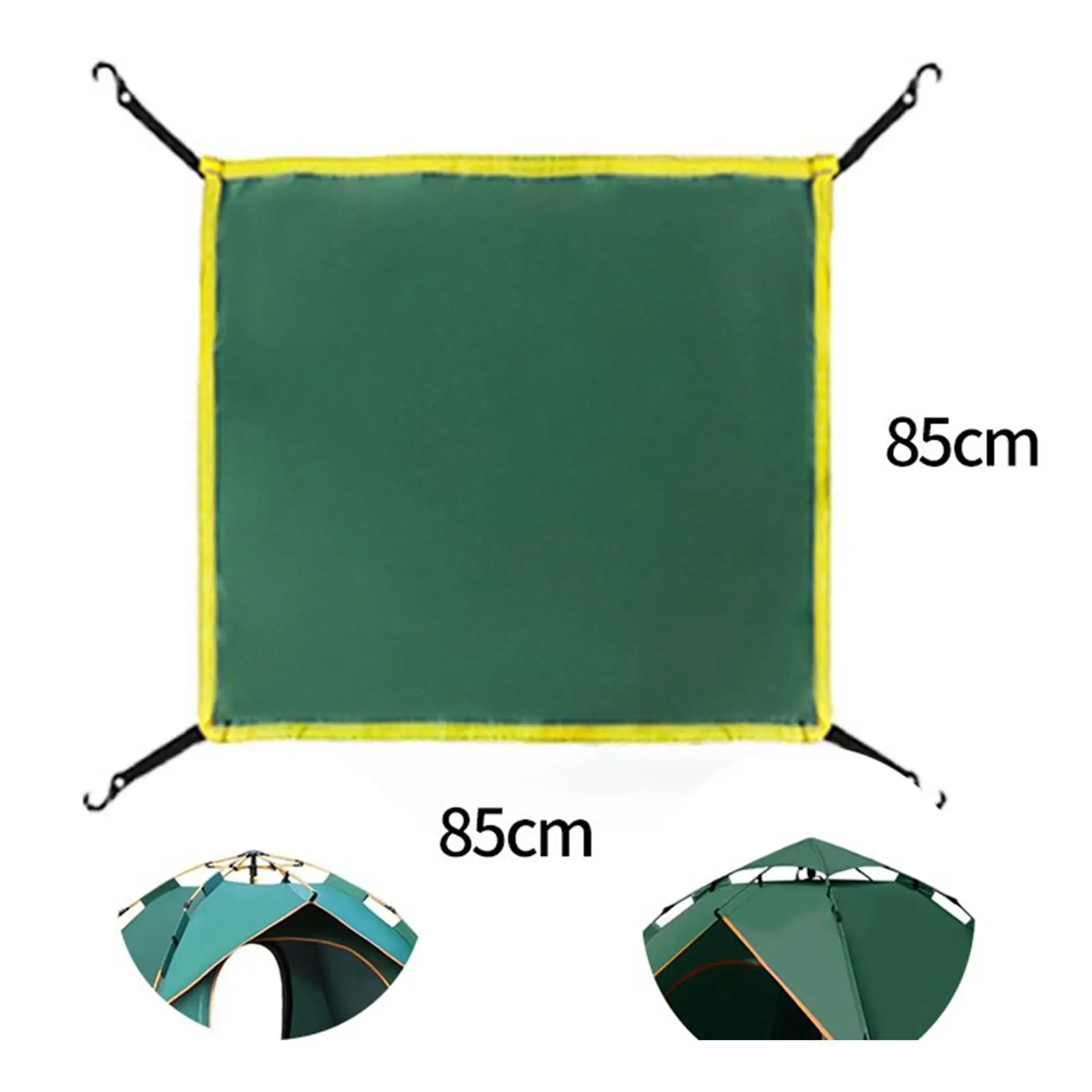 Tent Top Cover Sunproof Tarp Sun Protection Dome Tent Cover Tent Shade For Camping Hiking Backpacking Fishing Travel