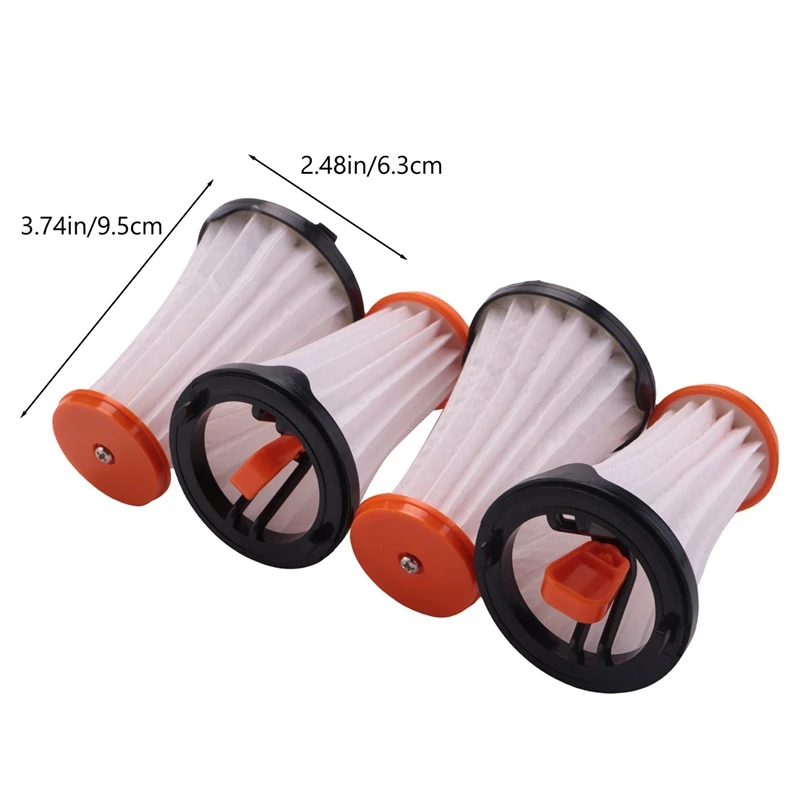 Сменный фильтр для пылесосов AEG/Electrolux Rapido и Ergorapido AEG AEF 144 Electrolux EF144 4 шт.