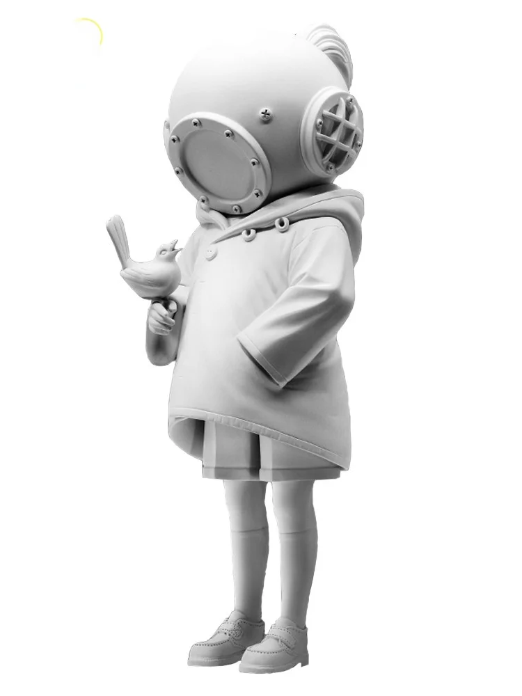 

Luxurious Deep Sea Diver Statues Banksy Art Modern Art Sculpture Resin Craft Home Decoration Christmas Gift 28.5cm