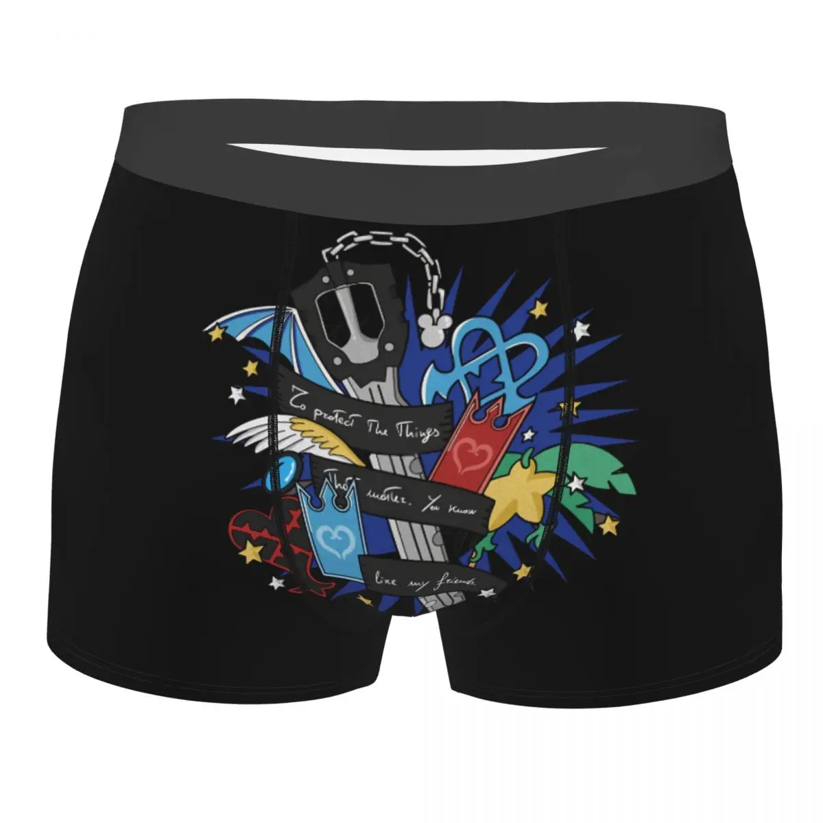 

Riku Kingdom Hearts Underpants Homme Panties Male Underwear Ventilate