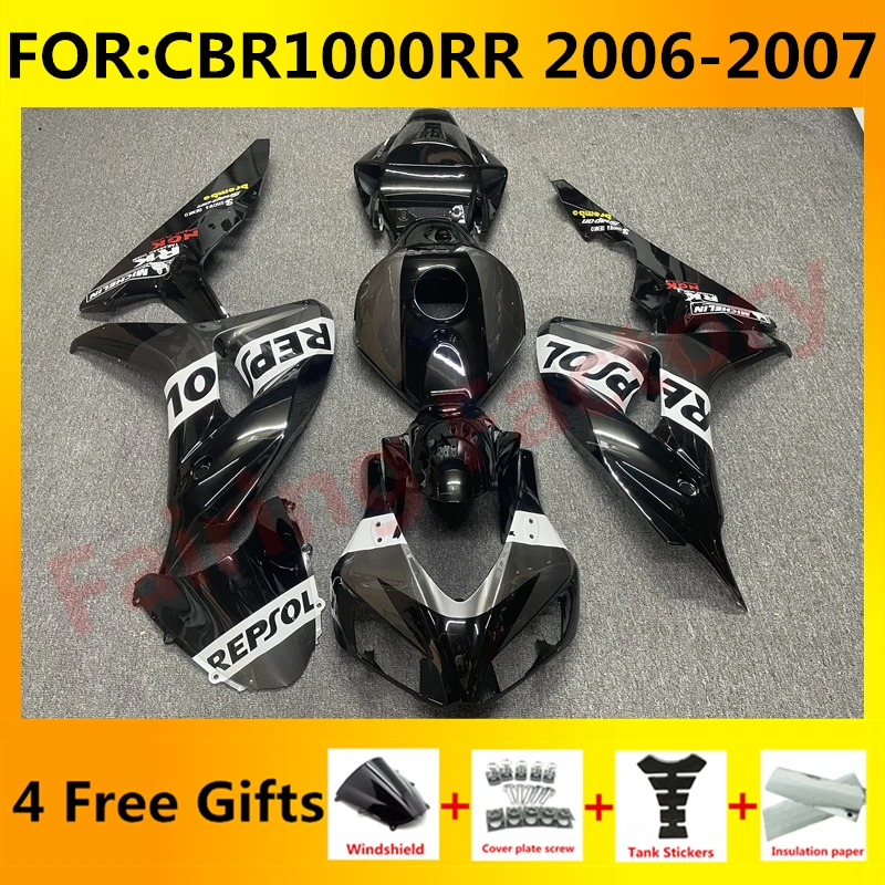 

NEW Abs Motorcycle Whole Fairings kit fit for CBR1000RR CBR1000 06 07 CBR 1000RR 2006 2007 Bodywork full Fairing kits set repsol