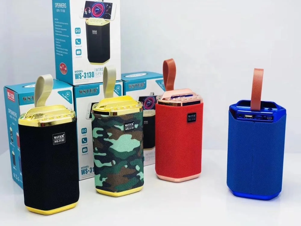 Оригинальный WSTER WS3130 поддержка USB TF-карты FM-радио динамик большие студийные