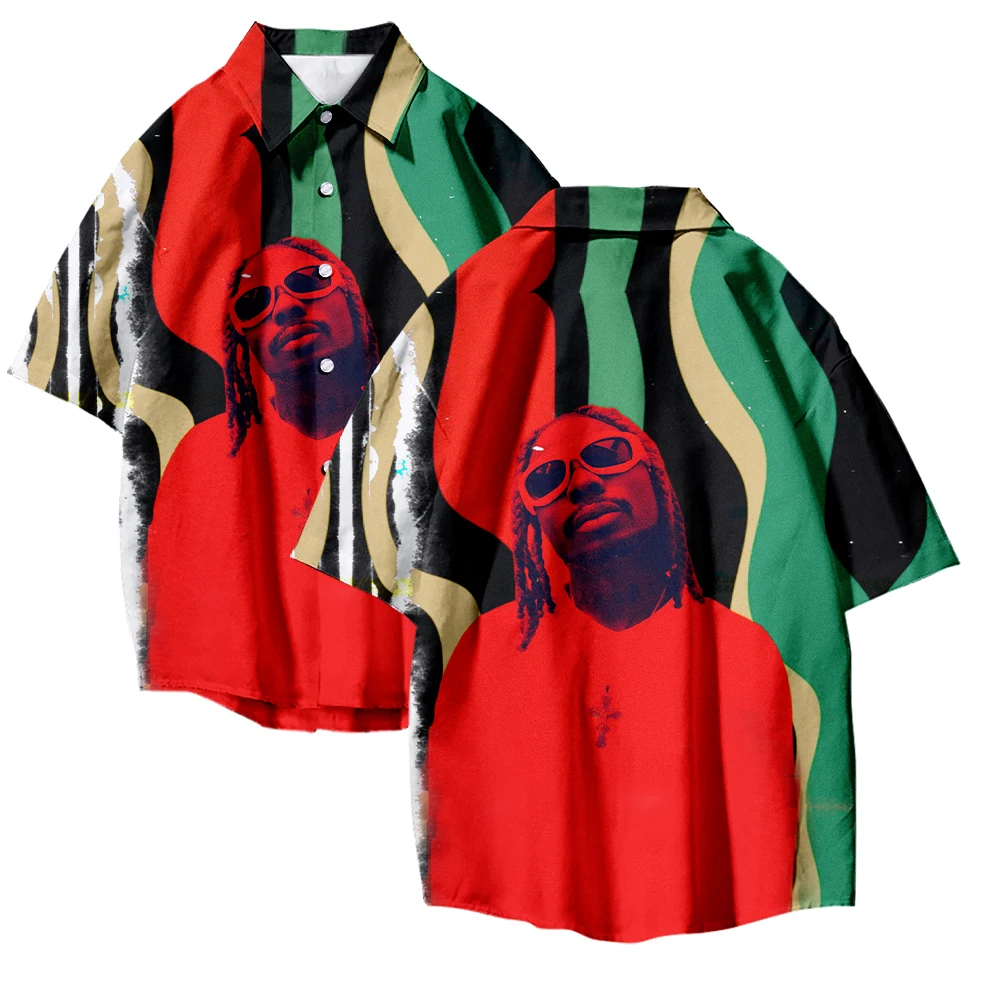 Asake 2023 летние свободные Дышащие Модные топы с 3d принтом мужские и женские рубашки