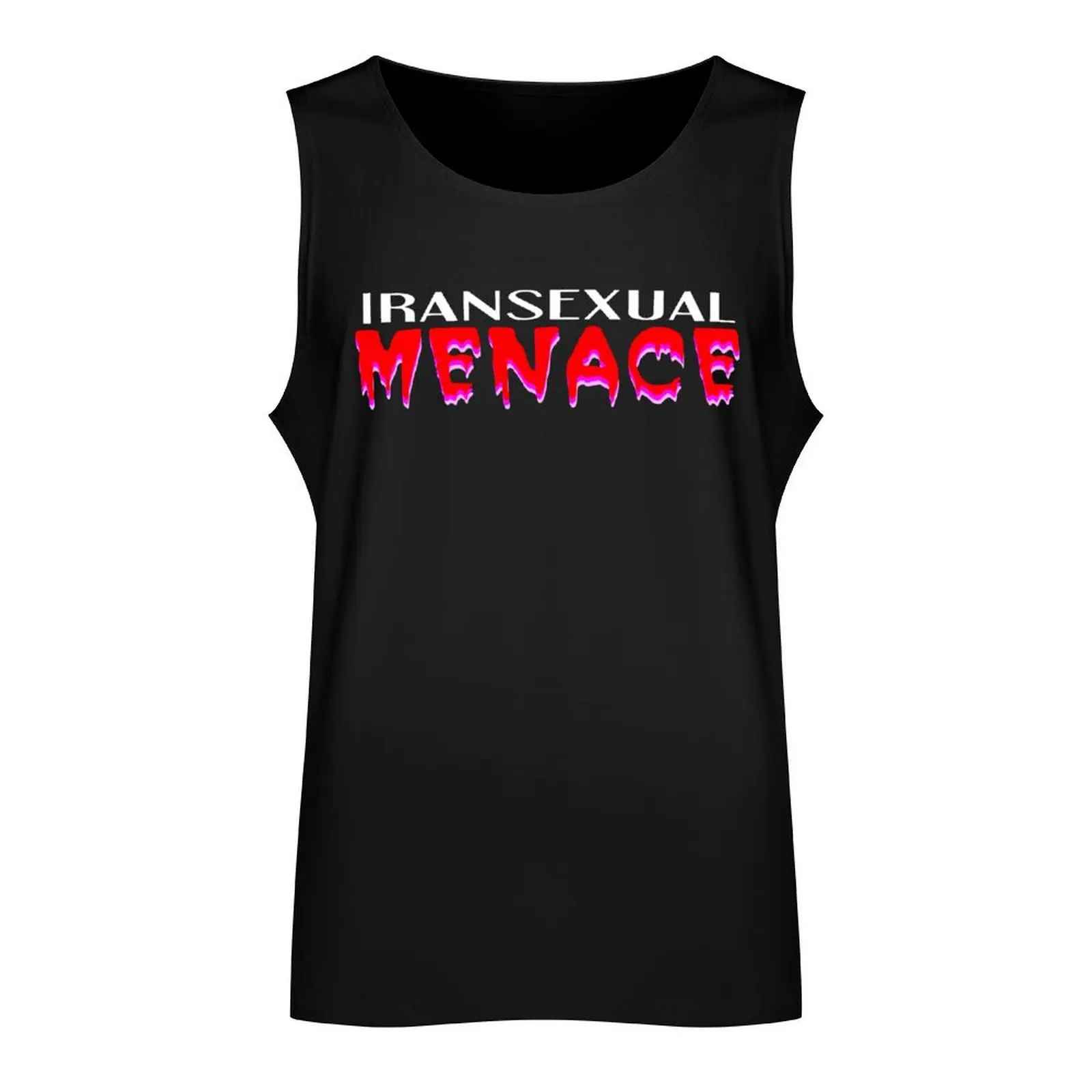 Майка Аниме для спортивного зала и бодибилдинга с транссексуальной угрозой